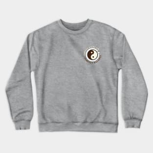 Yin Yang Coffee and Cream Crewneck Sweatshirt